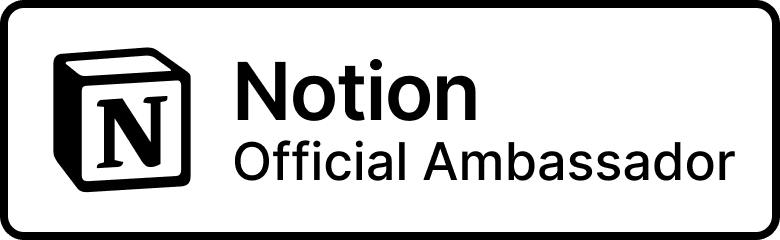 A Notion ambassador badge